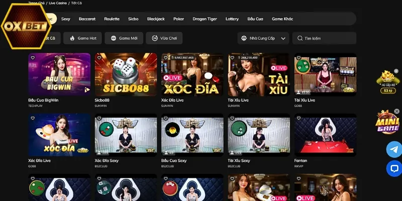 Trải nghiệm hệ thống casino trực tuyến chất lượng cho thành viên